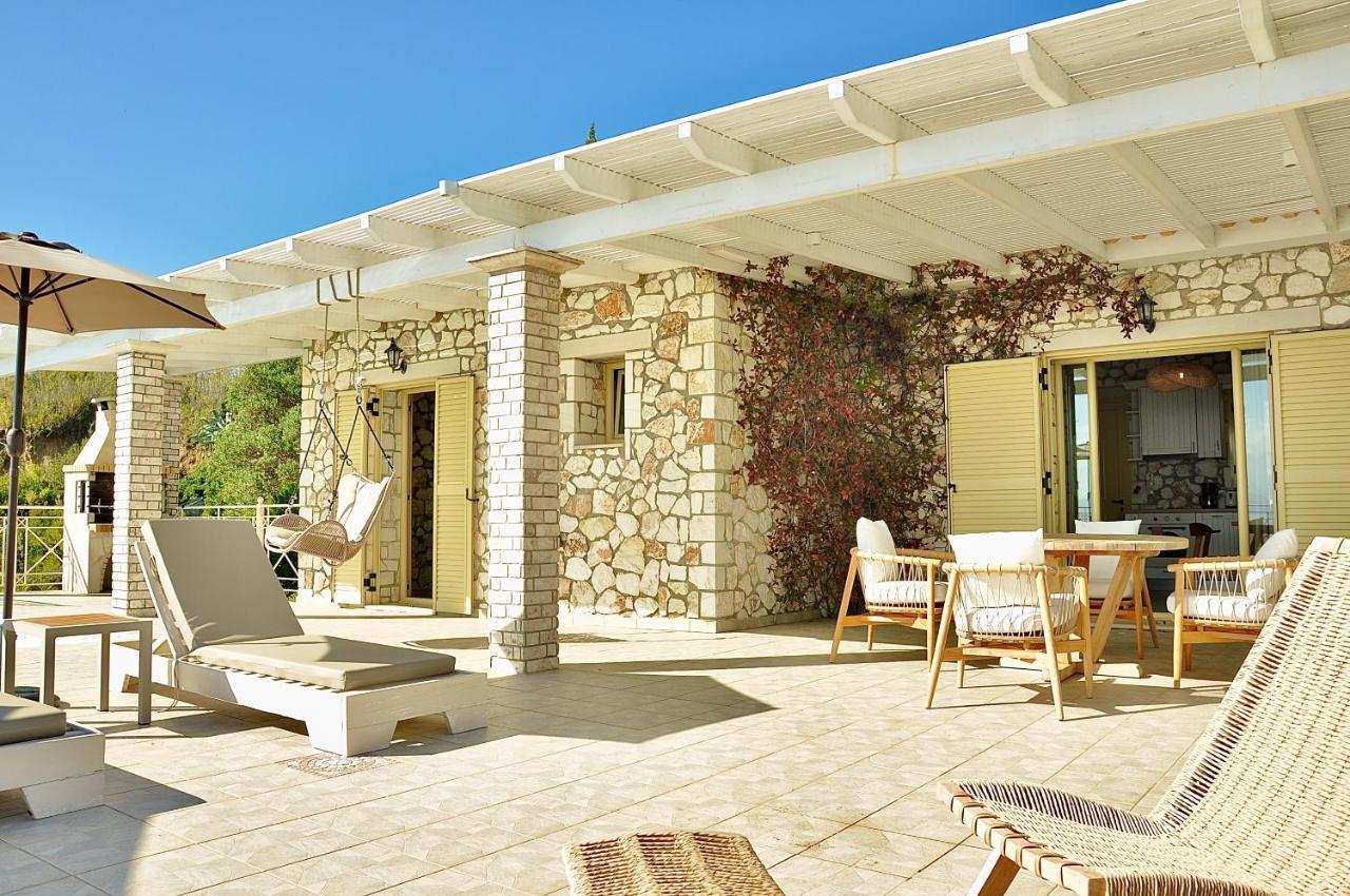 Stone Villa Kefaloniaprivatevillas Trapezaki  Ngoại thất bức ảnh