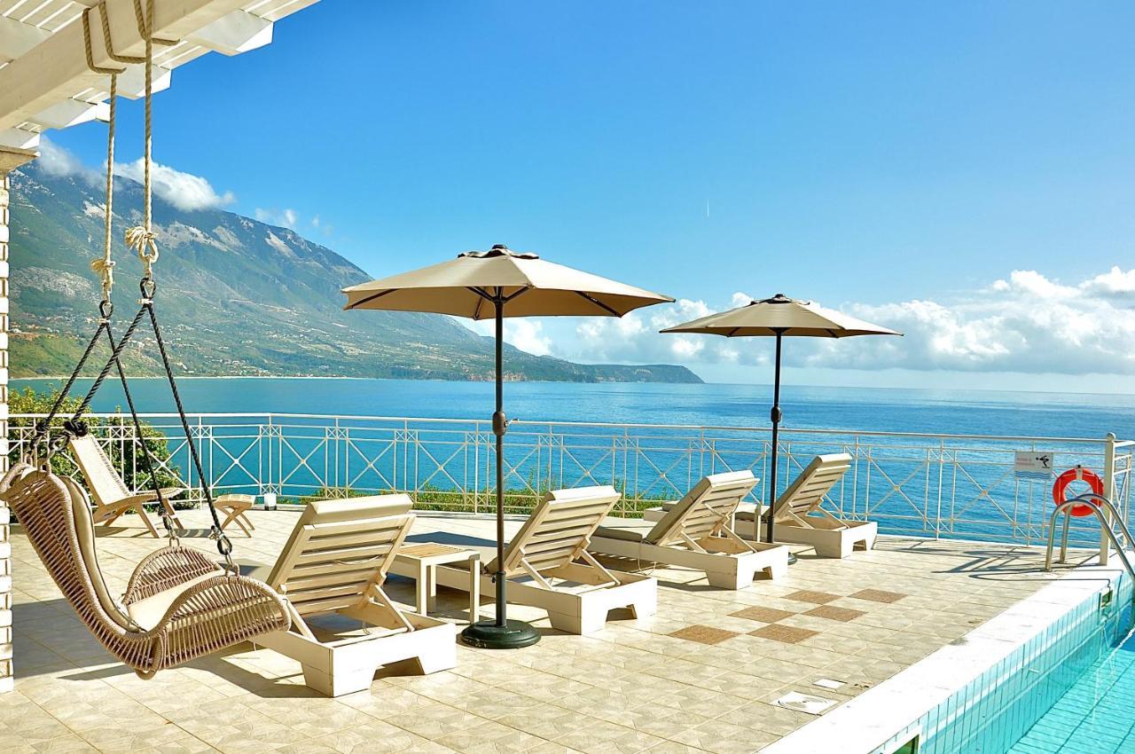 Stone Villa Kefaloniaprivatevillas Trapezaki  Ngoại thất bức ảnh