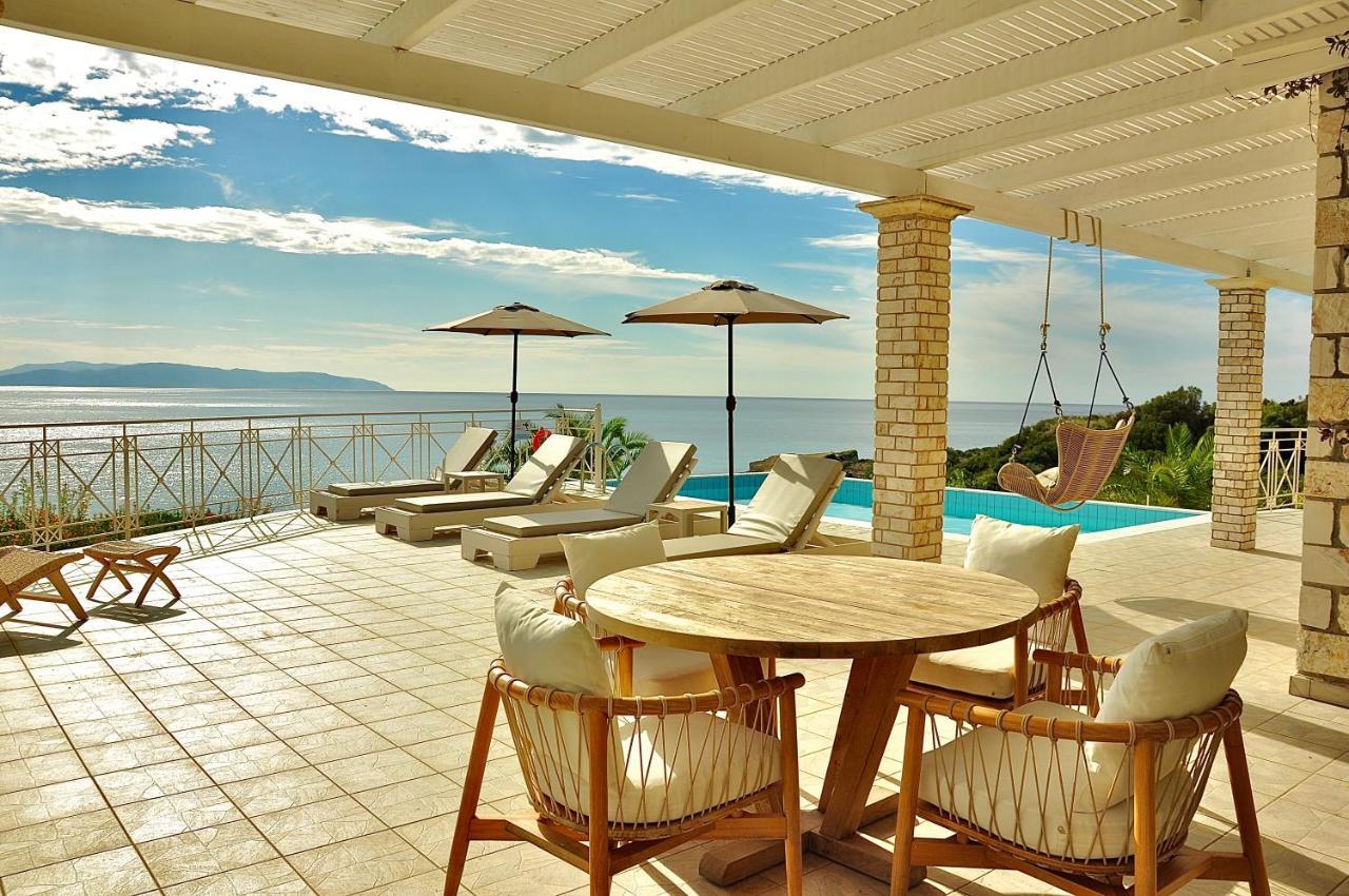 Stone Villa Kefaloniaprivatevillas Trapezaki  Ngoại thất bức ảnh