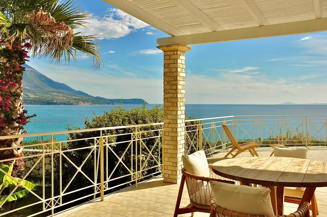 Stone Villa Kefaloniaprivatevillas Trapezaki  Ngoại thất bức ảnh