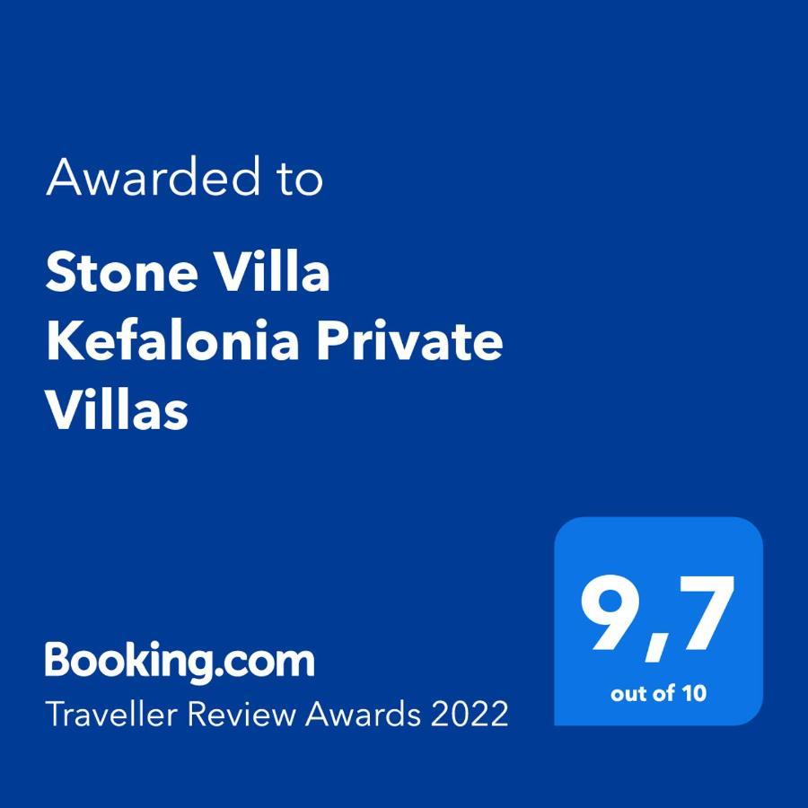 Stone Villa Kefaloniaprivatevillas Trapezaki  Ngoại thất bức ảnh